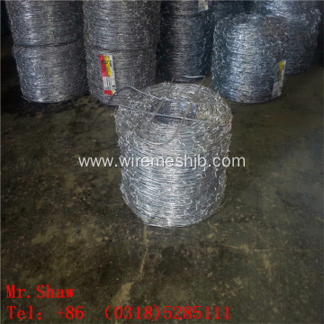 Electro Galvanized Barbed Wire For Protection